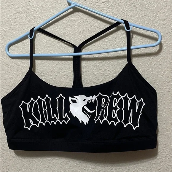 Kill Crew Women's Sport Bra. Lot of Two- One Black And One Olive. Size XXL. - Picture 2 of 10